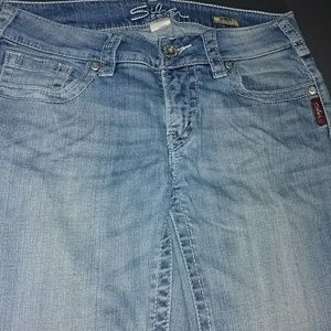 Silver jeans